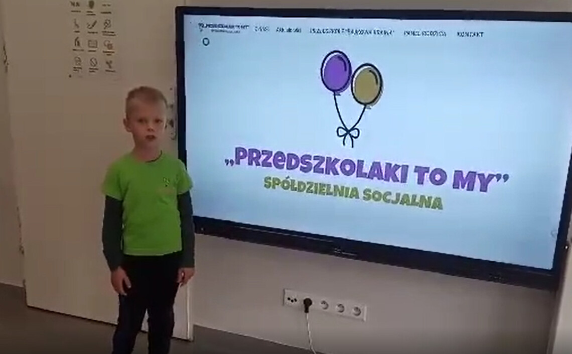 Żabki promują swoje przedszkole