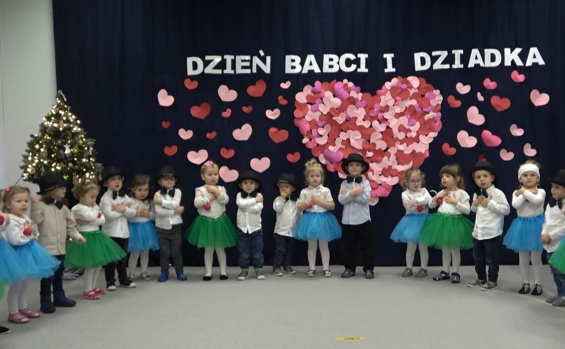 Dzień Babci i Dziadka w grupie Żabki