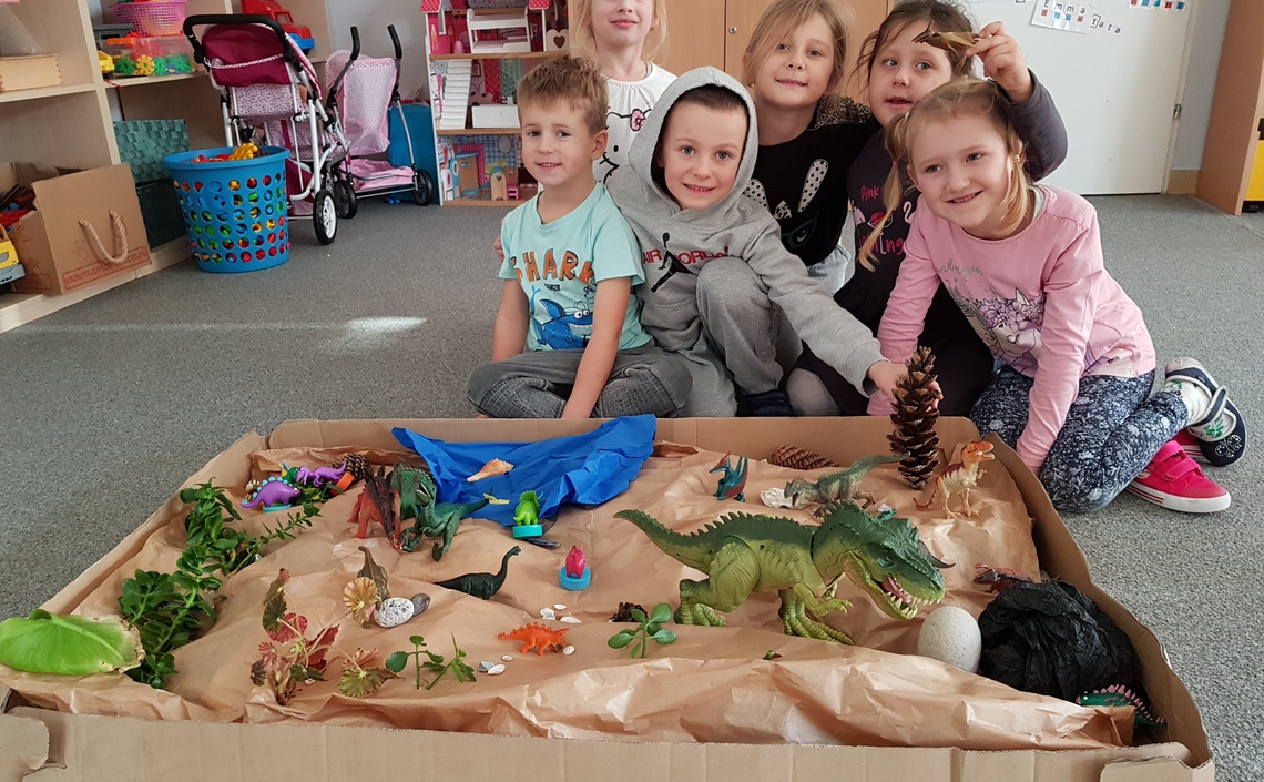 Dinozaury w Smerfach