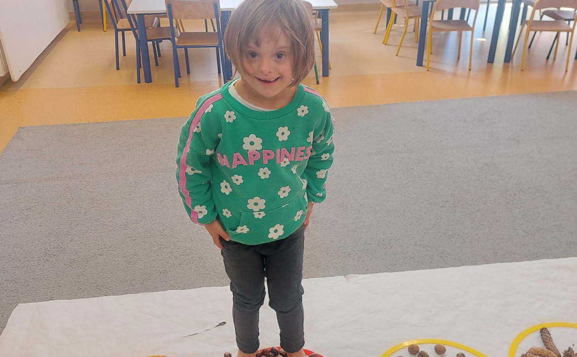 Jesienna ścieżka sensoryczna