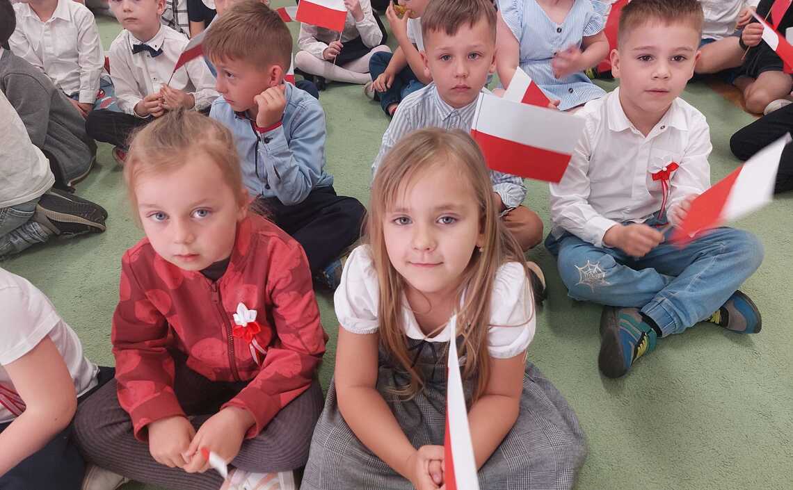 Patriotyzm w serduszkach Słoneczek bije bardzo mocno