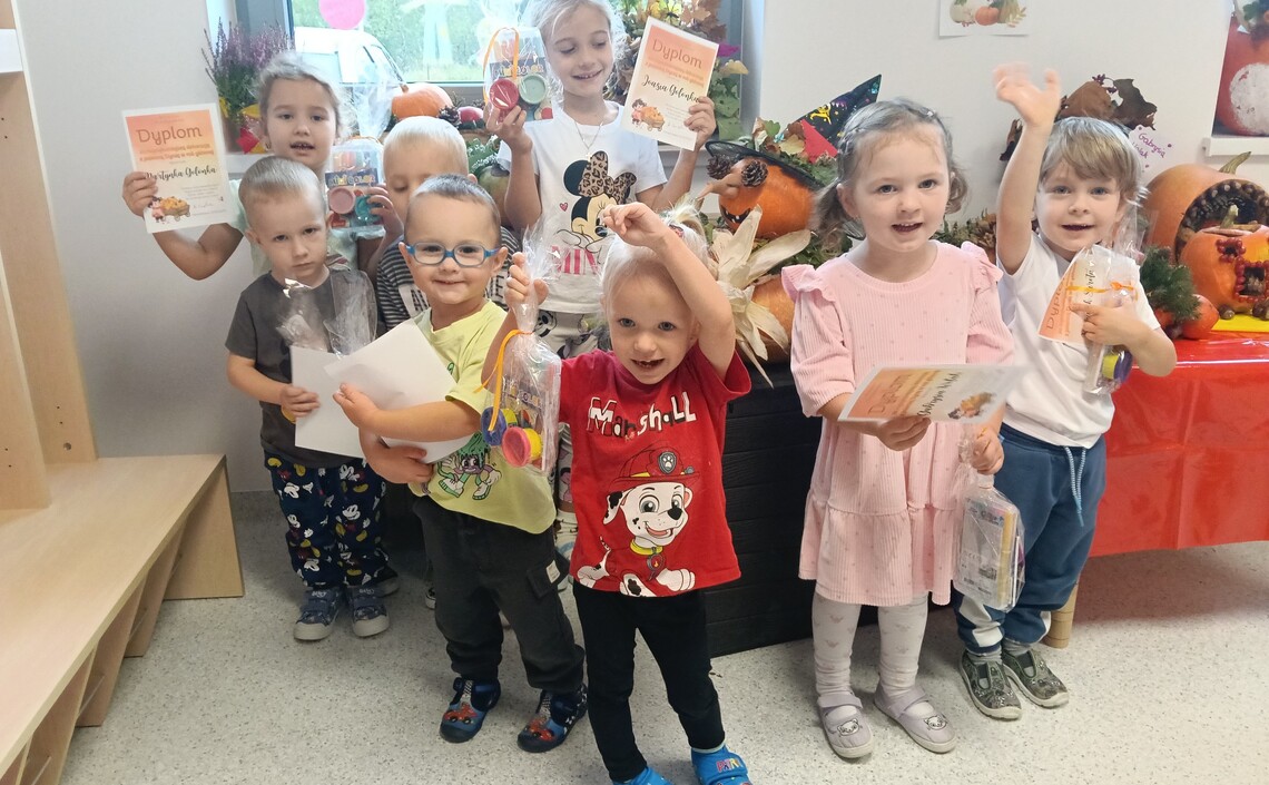 "Bajkowa Kraina" w Librantowej - Rozstrzygnięcie konkursu ,,Jesienna Dynia"