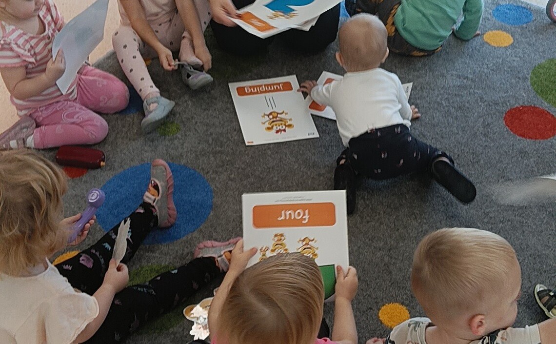 5 little monkeys w Żłobku "Przystanek Maluszka"