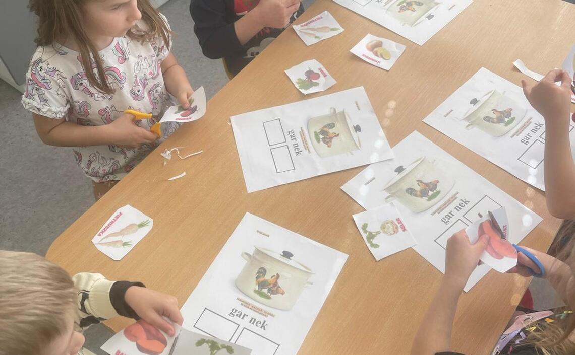 Zajęcia plastyczne - Smerfy